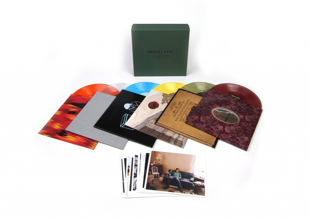 Bright Eyes - The Studio Albums - LP Box set packaging and vinyl