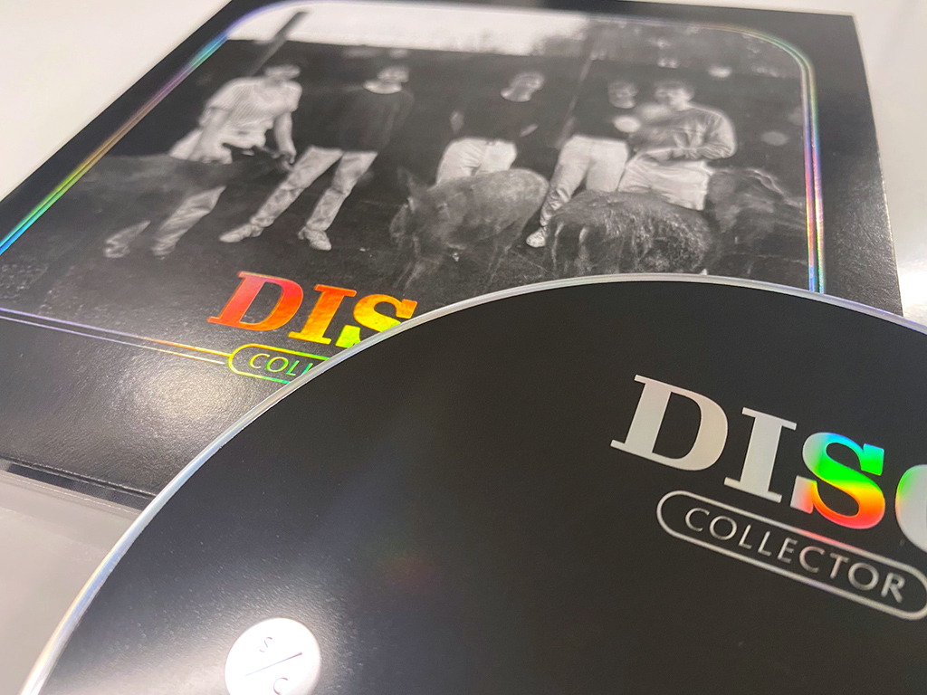 Disq - Collector - CD packaging holographic foil photo
