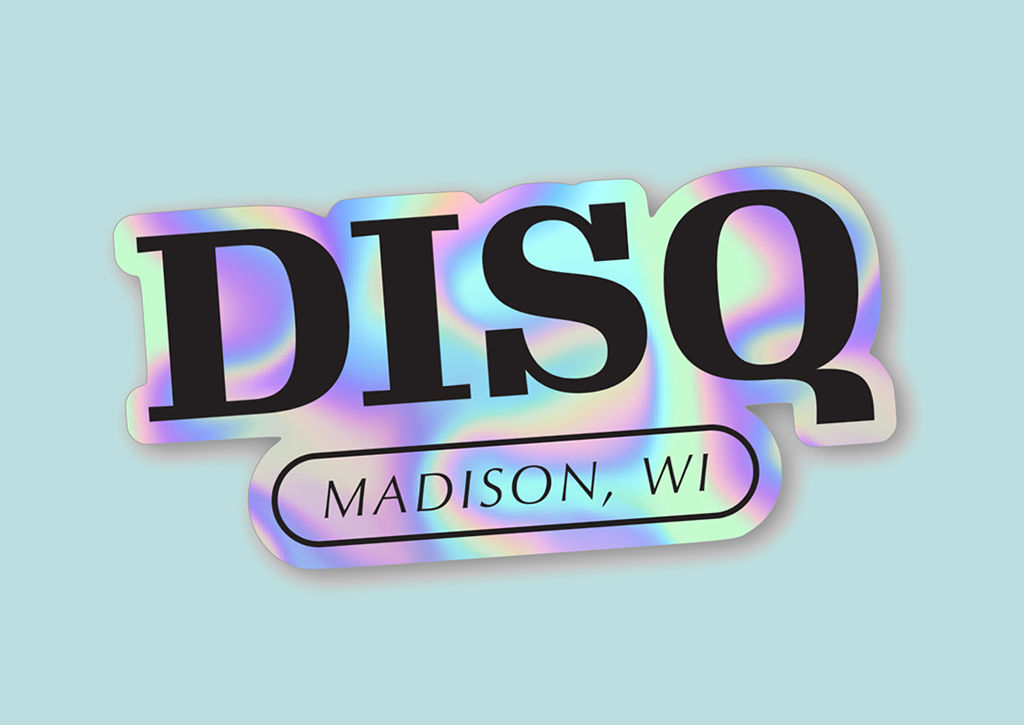 Disq - Collector - holographic foil sticker
